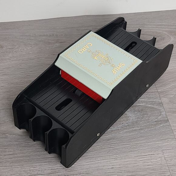 Vintage Battery Powered Automatic Card Shuffler SHUF-L-CARD by WACO Japan - Picture 5 of 8